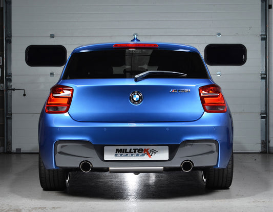 Milltek 3" Road Rear Silencer for BMW M135i F20 | F21 (Non xDrive) EC Approved