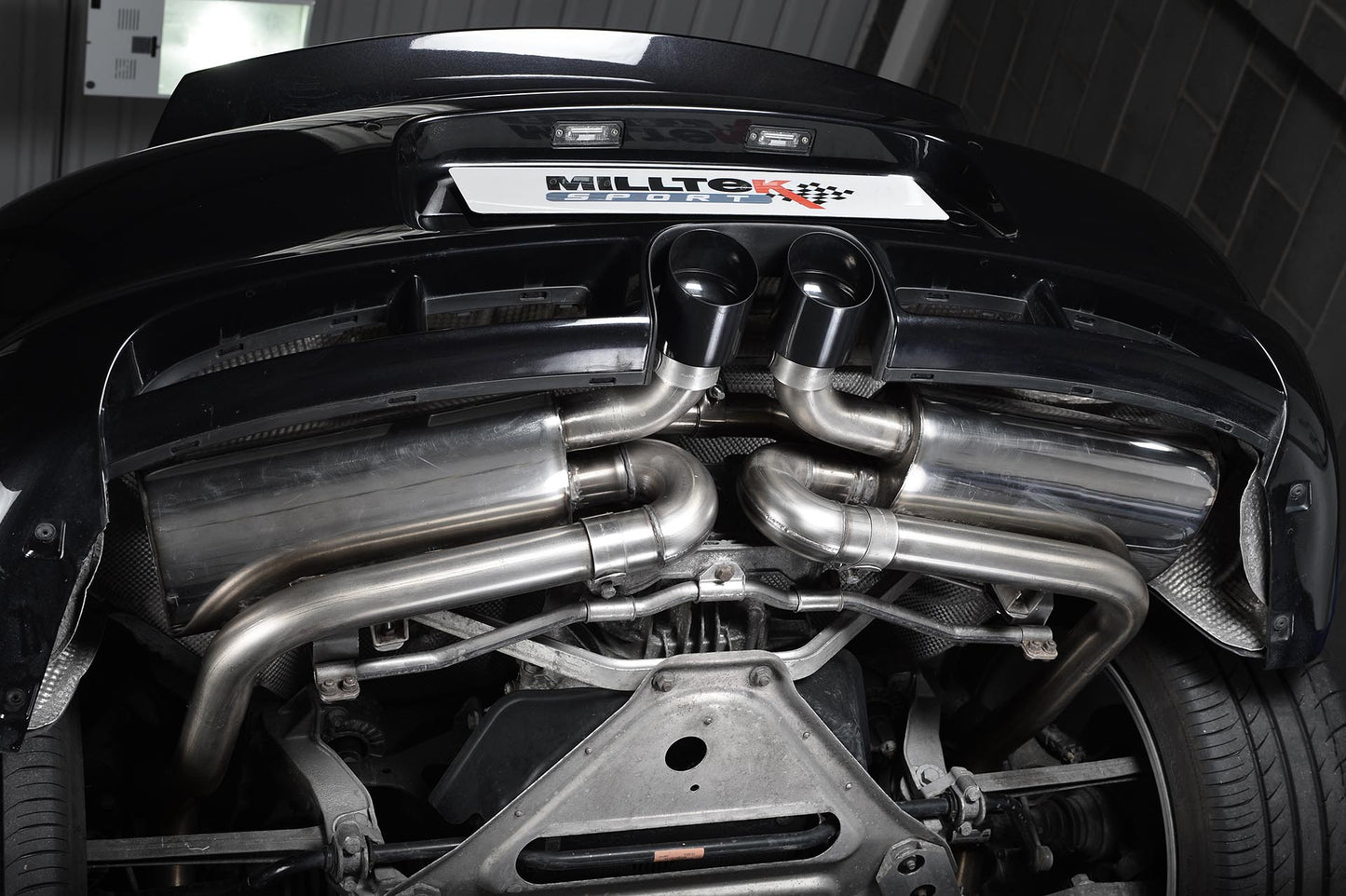 Milltek Cat Back Resonated Exhaust System for Porsche 987 Cayman S | Boxster S (3.4L) Gen 2