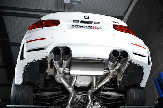 Milltek Cat Back Race Exhaust System for BMW F80 M3 - Non OPF/GPF Model