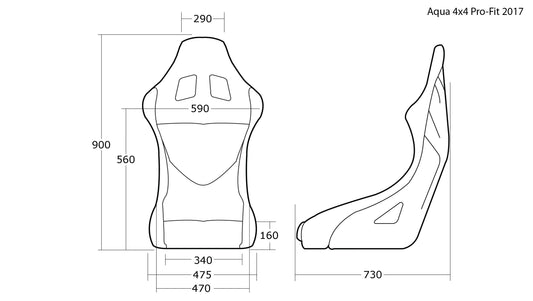 Cobra Aqua 4x4 Motorsport Seat