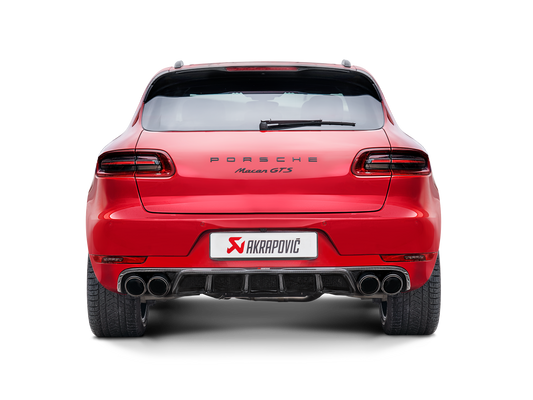Akrapovic Porsche Macan GTS (95B) Rear Diffuser (Carbon Fibre - High Gloss)