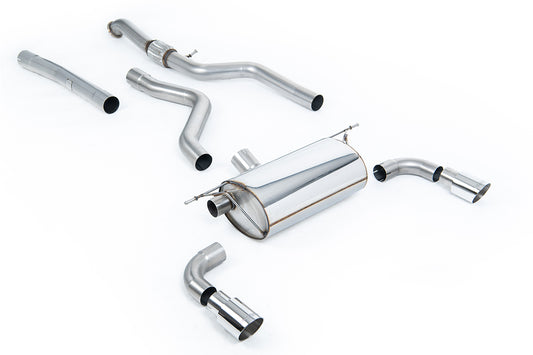Milltek Non-Resonated Cat Back Race Exhaust System for BMW M135i F20 | F21 (Non xDrive)