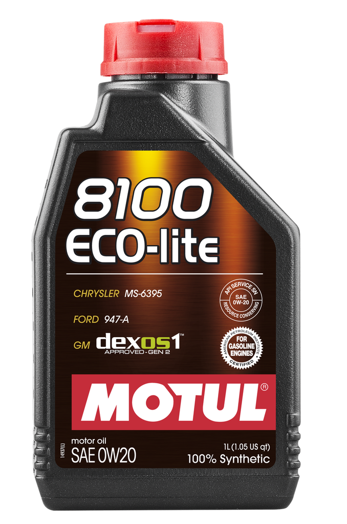 MOTUL 8100 ECO-lite 0W-20 Engine Oil - Toyota GR Yaris