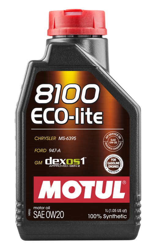 MOTUL 8100 ECO-lite 0W-20 Engine Oil - Toyota GR Yaris