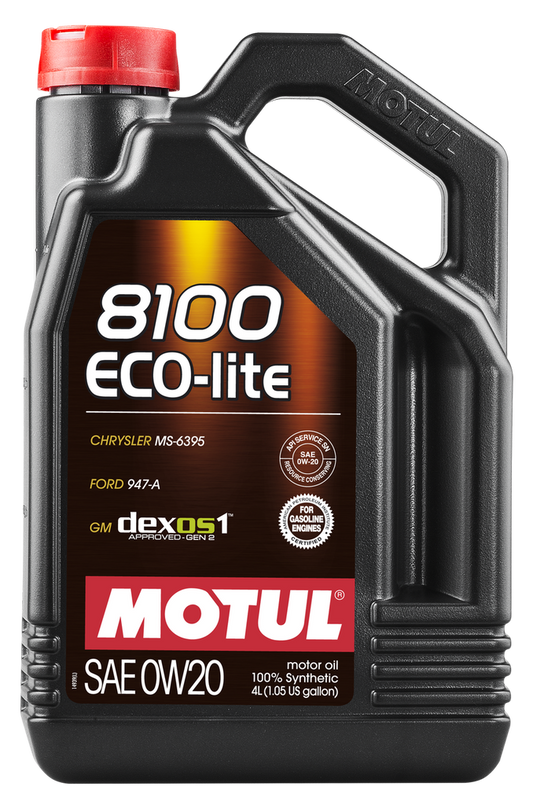 MOTUL 8100 ECO-lite 0W-20 Engine Oil - Toyota GR Yaris