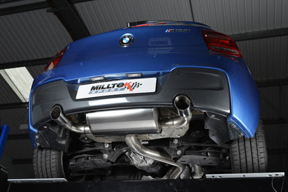 Milltek Non-Resonated Cat Back Road Exhaust System for BMW M135i F20 | F21 (Non xDrive)