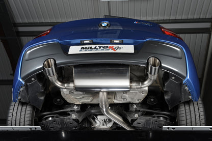Milltek Non-Resonated Cat Back Race Exhaust System for BMW M135i F20 | F21 (Non xDrive)