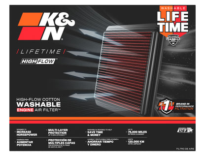 K&N 33-2731 High-Flow Air Filter for Porsche 911 – image 11