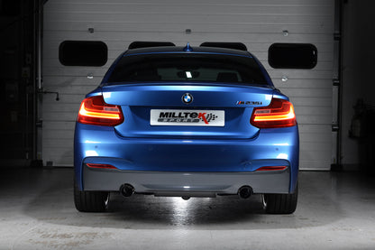 Milltek Resonated Cat Back Exhaust System for BMW M235i F22 | Non xDrive