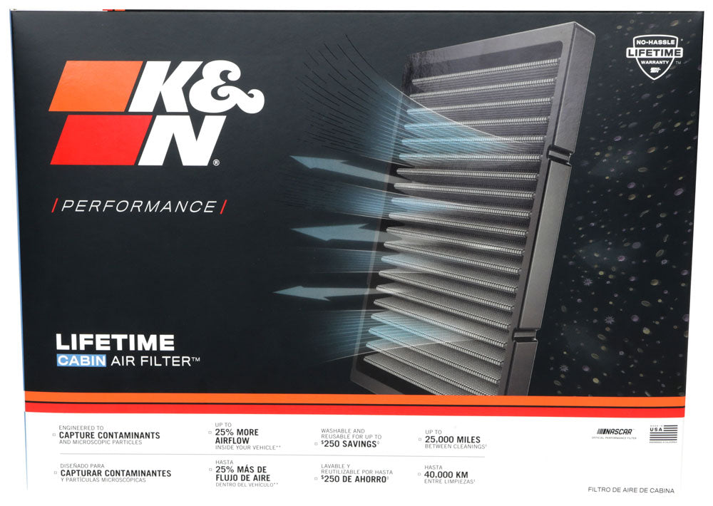 K&N VF4004 Washable Cabin Air Filter for Tesla Model X – image 14