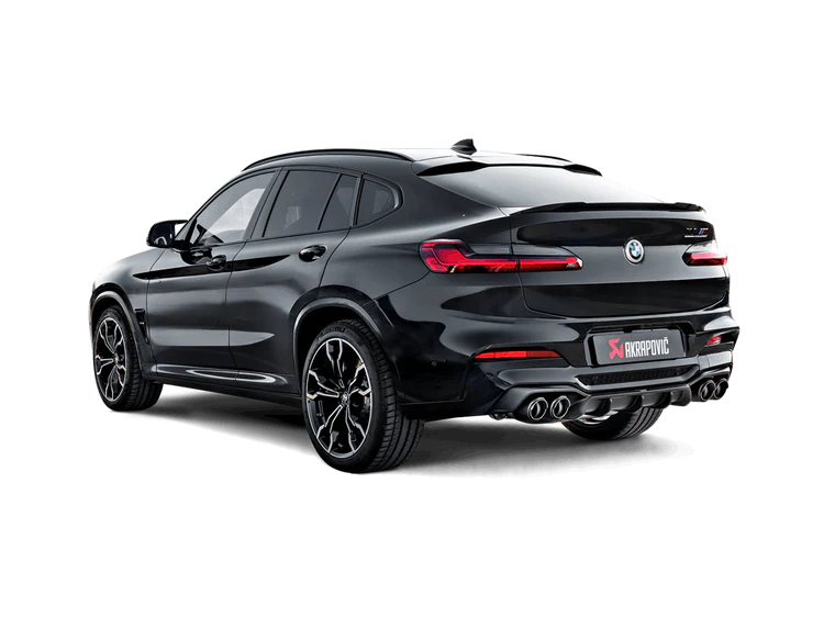 X4m Rear End BMW X4 M / Competition (F98) | Akrapovic | Rear Carbon Diffuser (High ...