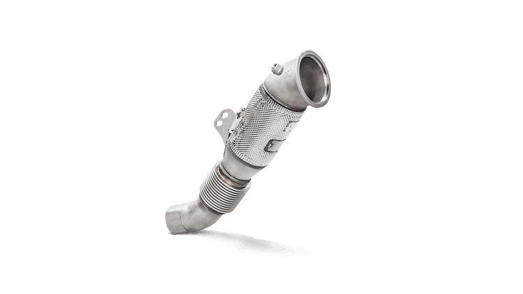 Akrapovic downpipe with catalytic converter for BMW M series