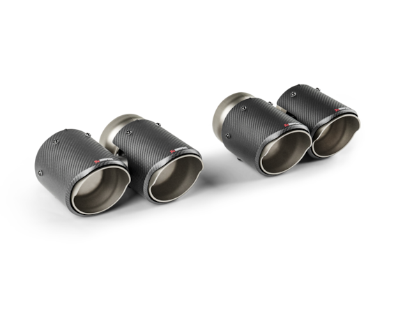 Akrapovic round carbon tail pipe set for BMW M5 G90 G99