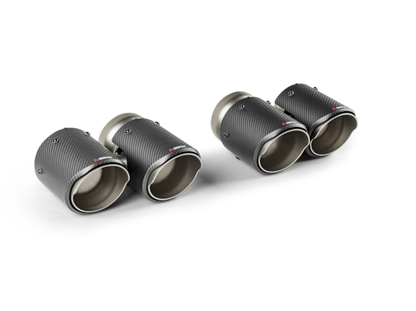 Akrapovic round carbon tail pipe set for BMW M5 G90 G99