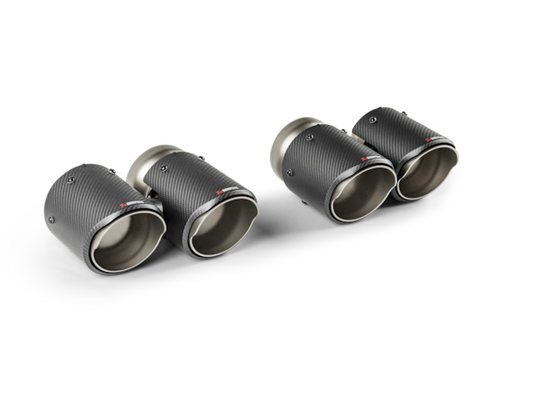 Akrapovic round carbon tail pipe set for BMW M5 G90 G99