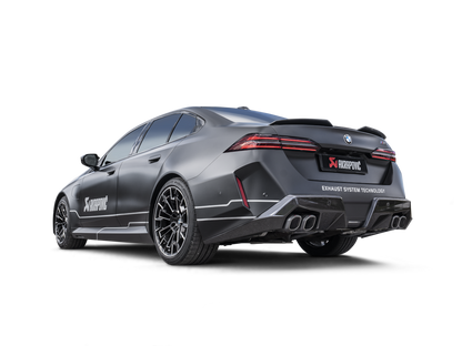 Akrapovic hexagonal tail pipe set carbon fibre finish