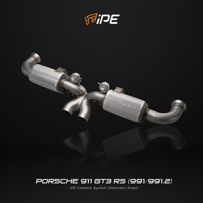 iPE Valvetronic Exhaust - Porsche 991.1 & 991.2 GT3 / GT3 RS