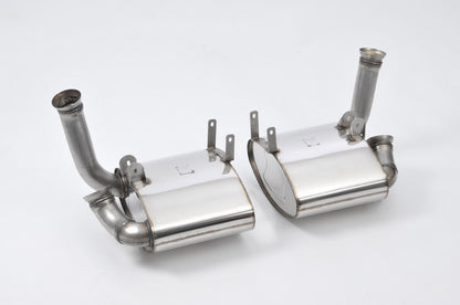 Milltek Rear Silencer Cup Exhaust System for Porsche 911 (997.1) Carrera / Carrera S