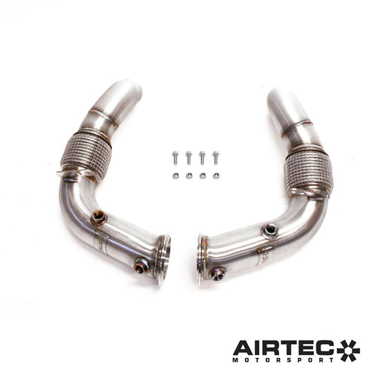 AIRTEC Motorsport De-Cat Downpipe for BMW S63 Engine (M5/M6)