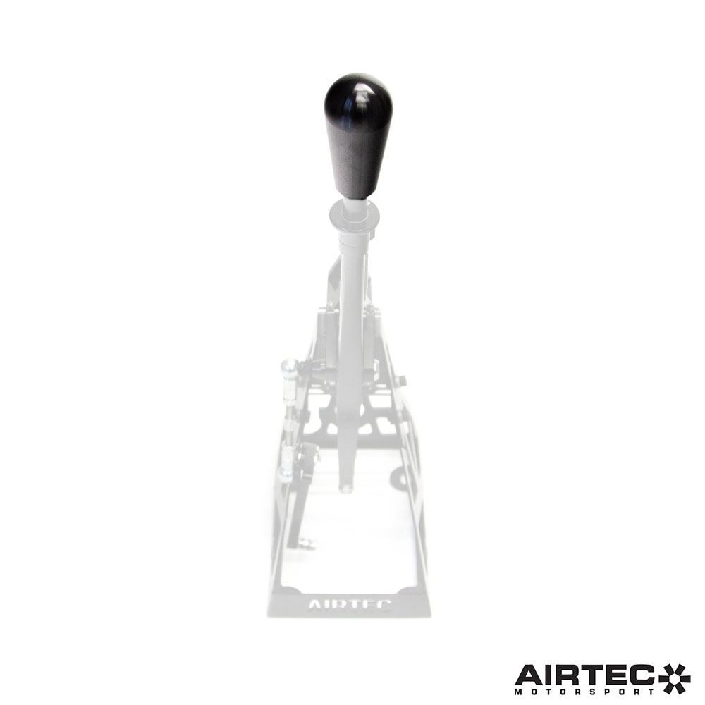 AIRTEC Motorsport Coloured Teardrop Gear Knob - Black 2