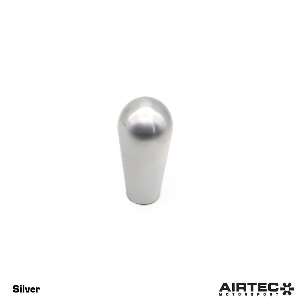 AIRTEC Motorsport Coloured Teardrop Gear Knob - Silver