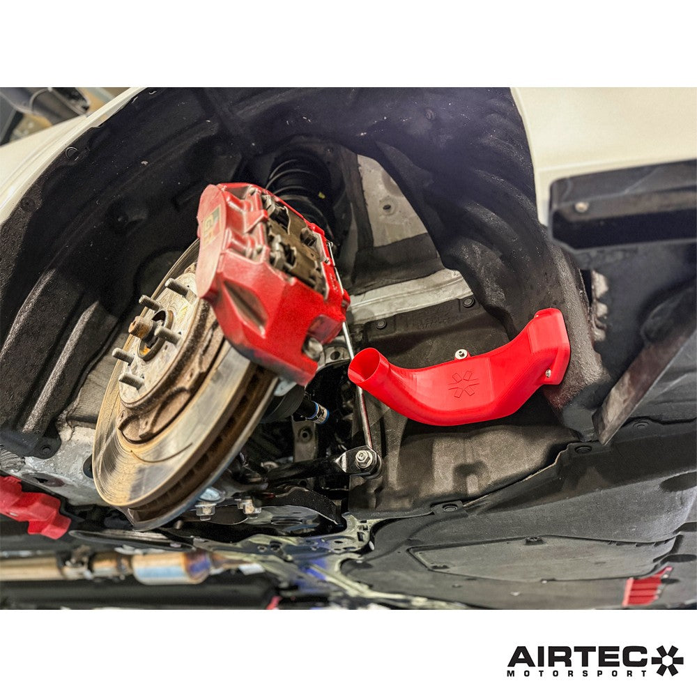 AIRTEC Motorsport Brake Cooling Ducts for Toyota Yaris GR - Fitting