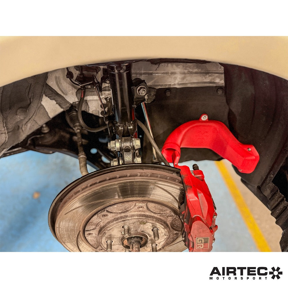 AIRTEC Motorsport Brake Cooling Ducts for Toyota Yaris GR - Fitting 3