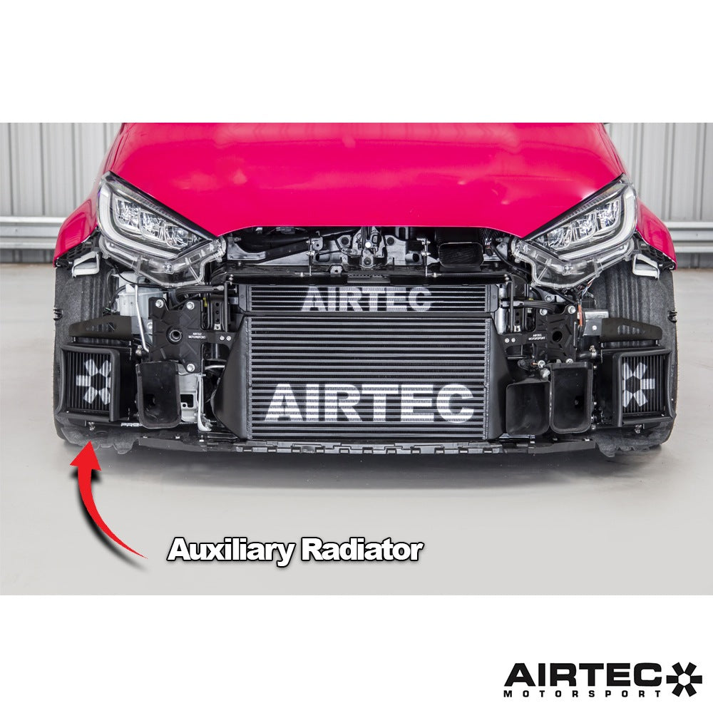 AIRTEC Motorsport Auxiliary Radiator for Toyota Yaris GR Gen 1