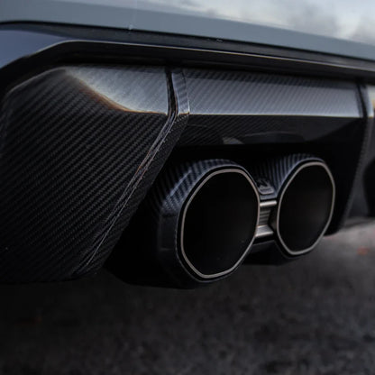 BMW M2 / M3 / M4 (G87 / G80 / G81 / G82 / G83) | Akrapovic | Octagonal Tail Pipe Set (Carbon)