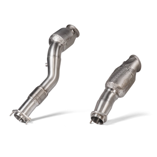 BMW M2 / M3 / M4 (G87 / G80 / G81 / G82 / G83) | Akrapovic | Downpipe w/ Cat (SS)