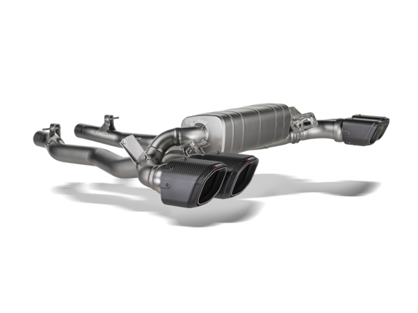 Akrapovic Slip-On Line titanium exhaust for BMW M5 G90 G99 - overview