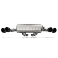 BMW Z4 M40i (G29) | Akrapovic | Slip-On Line (Titanium)