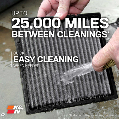 K&N VF2060 Washable Cabin Air Filter (Pair) for BMW M135i / M235i Gran Coupé – image 10