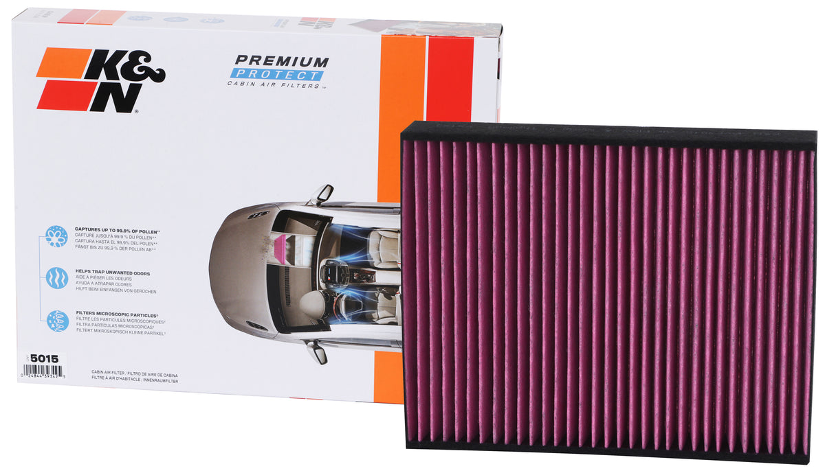 K&N DVF5015 Extended-Life Cabin Air Filter for BMW M140i / M135i / M240i / M235i / M2 / M3 / M4 – image 3