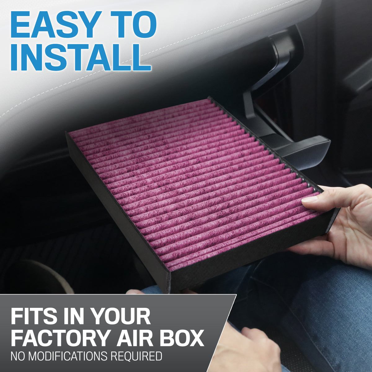 K&N DVF5052 Extended-Life Cabin Air Filter for Toyota GR Yaris – image 7
