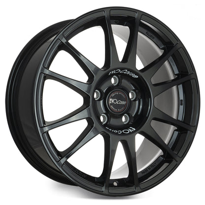 Evo Corse SanremoCorse 18x8 ET45 - For GR Yaris Rally Style Homage Gloss Black