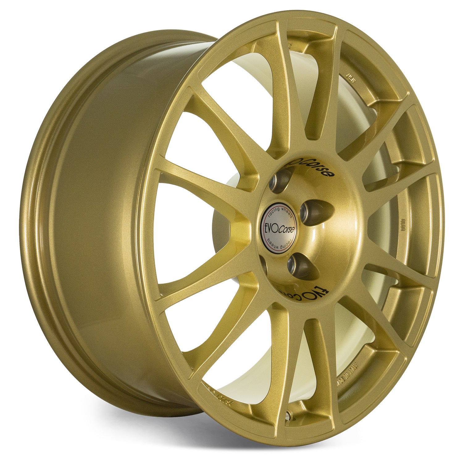 Evo Corse SanremoCorse 18x8 ET45 - For GR Yaris Rally Style Homage Gold