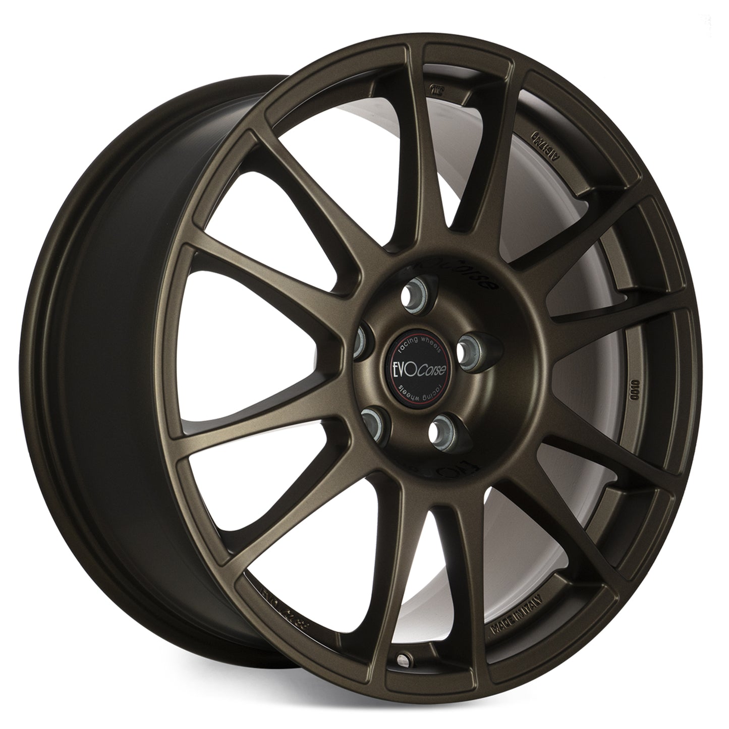 Evo Corse SanremoCorse 18x8 ET45 - For GR Yaris Rally Style Homage Matt Matte Bronze