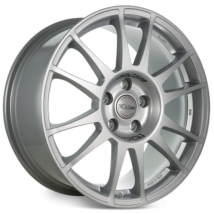 Evo Corse SanremoCorse 18x8 ET45 - For GR Yaris Rally Style Homage Silver