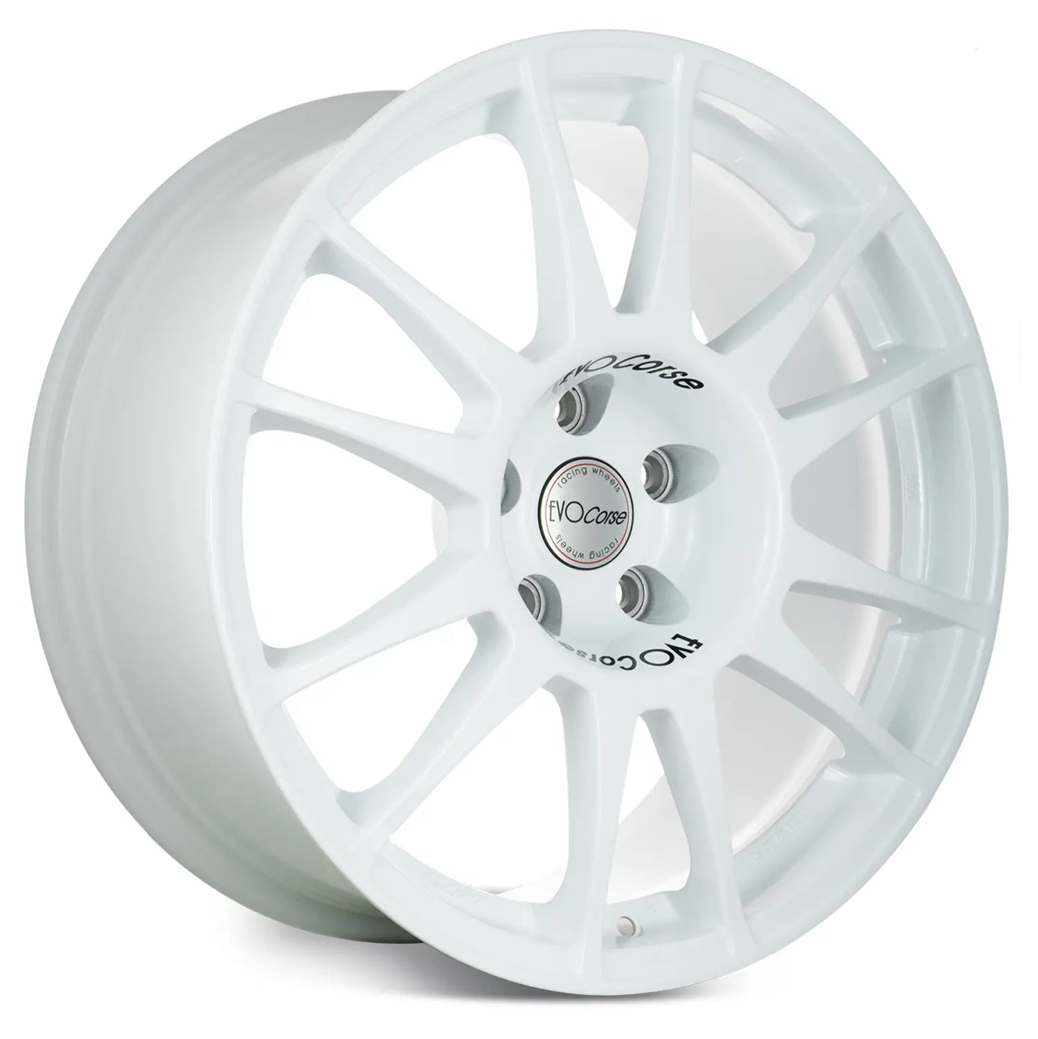 Evo Corse SanremoCorse 18x8 ET45 - For GR Yaris Rally Style Homage White