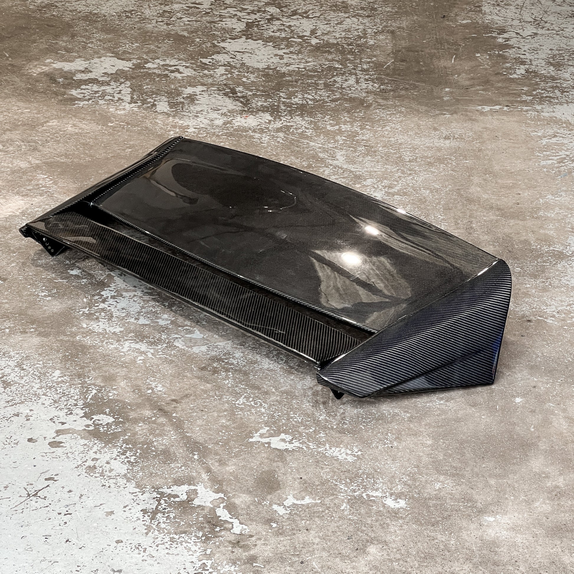 GR Yaris Carbon Fibre Varis Style Rear Wing Roof Spoiler  String Theory Garage