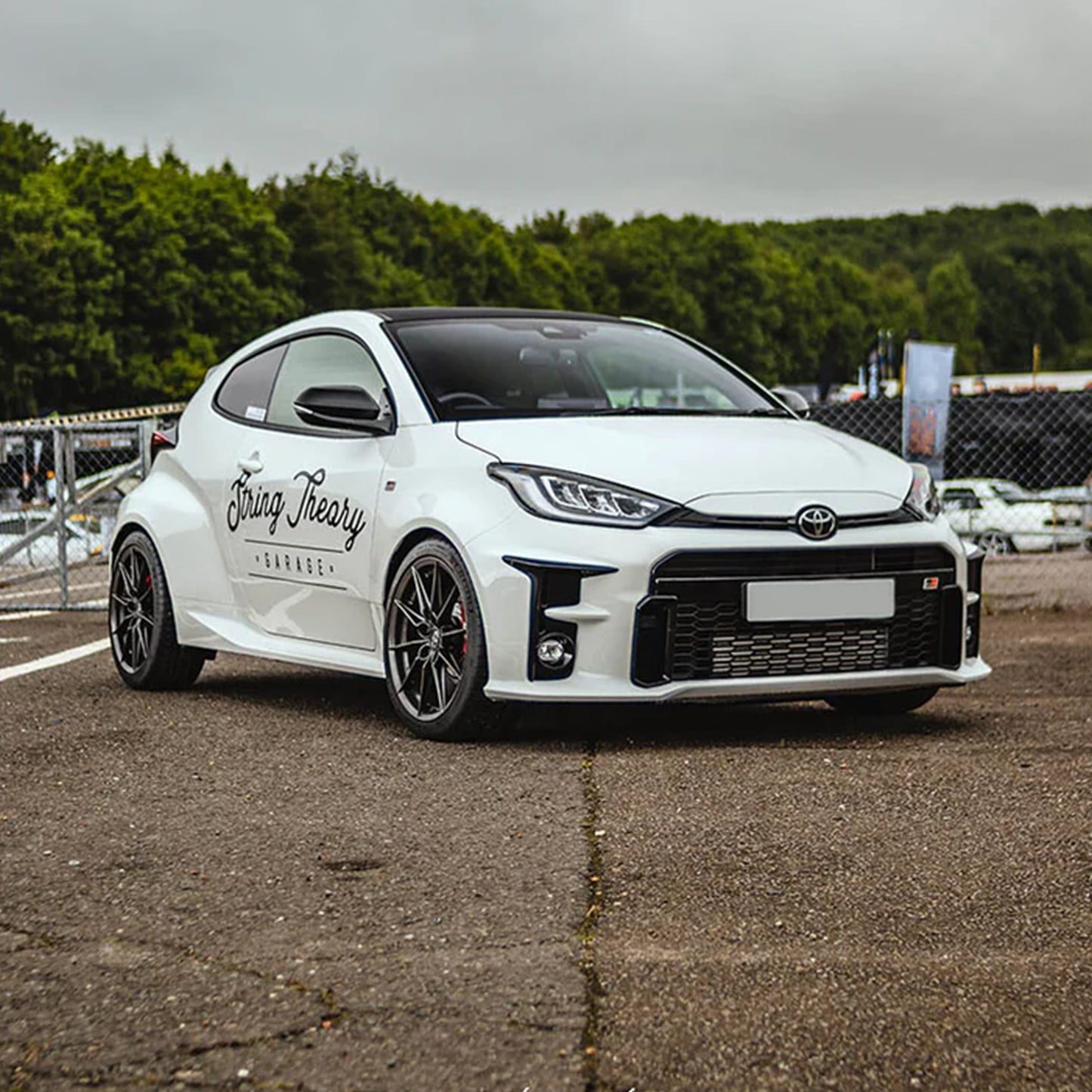 GR Yaris Stance Pack | Eibach Springs & 21.5mm Spacers | String Theory Garage