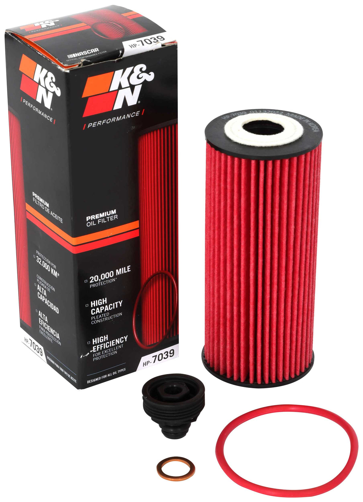 K&N HP-7039 Performance Oil Filter for BMW M235 Gran Coupé – image 3