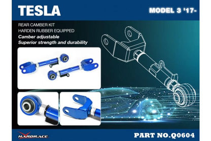 Hardrace Rear Adjustable Camber Arm Kit - Tesla Model 3