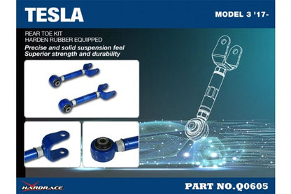Hardrace Rear Adjustable Toe Arm Kit - Tesla Model 3