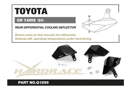 Hardrace Rear Differential Cooling Deflector | Toyota GR Yaris (2020+)