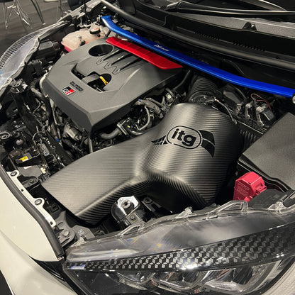 ITG Carbon Fibre Air Intake Induction Kit Toyota GR Yaris Gloss Matte