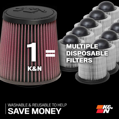 K&N E-0666 High-Flow Air Filter for Porsche 718 Boxster / Cayman / Boxster – image 9
