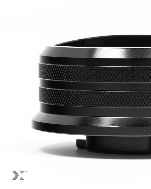 MMX Billet Aluminium Oil Filler Cap Gloss Black - BMW - 11128655331