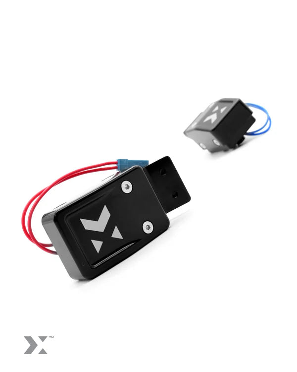 MMX Gear shift paddles | F Series | Titanium Magnetic Paddle Inc Fitting kit